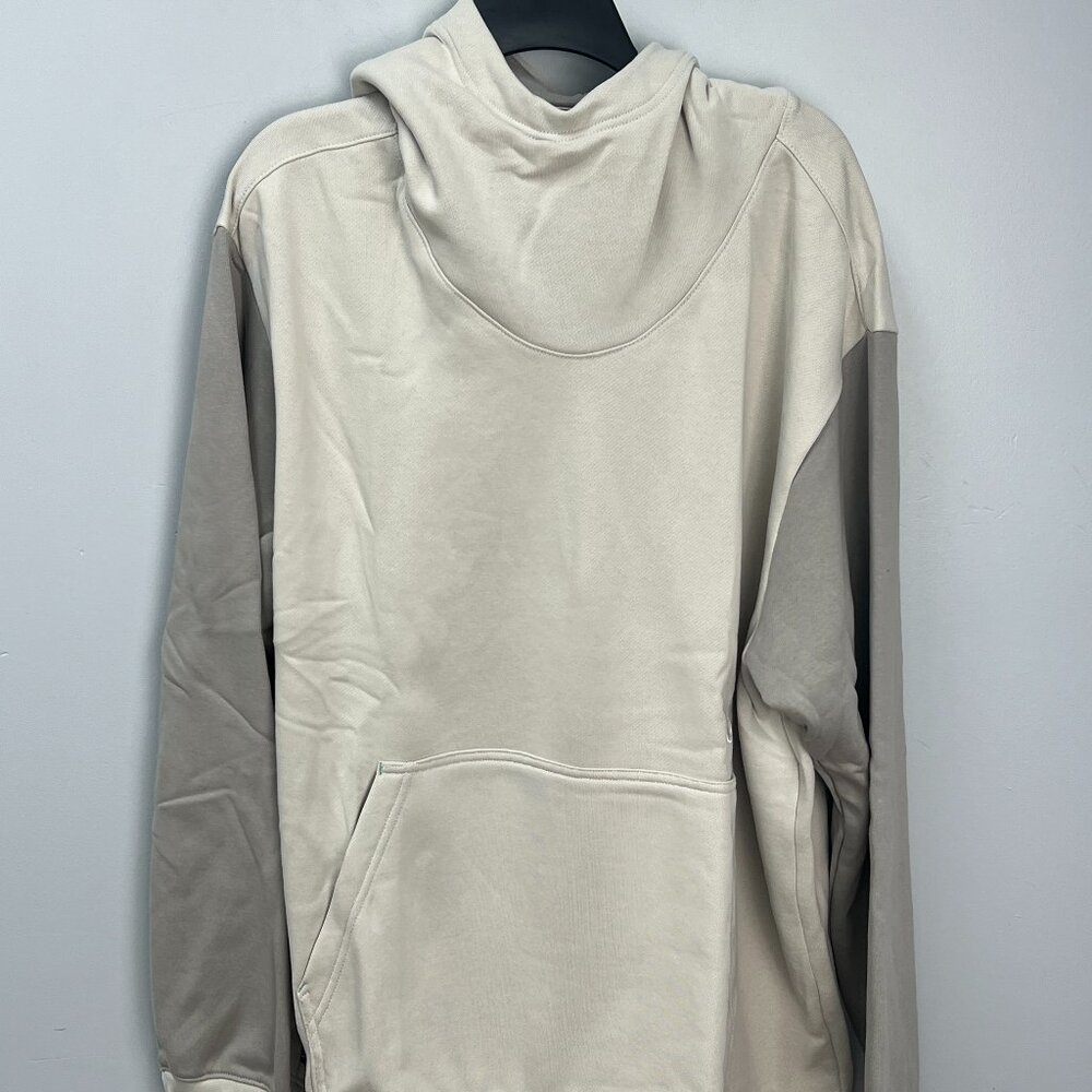 Nike Kyrie Basketball Pullover Oversized Fit Gray Hoodie DQ6111-072 Size XL